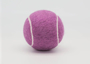 purple tennis ball
