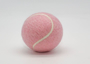 pink tennis ball