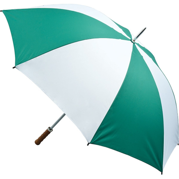 Quantum Golf Umbrella in green and white