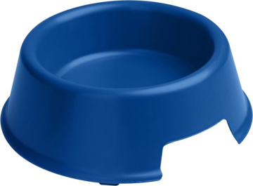 Koda plastic dog bowl blue