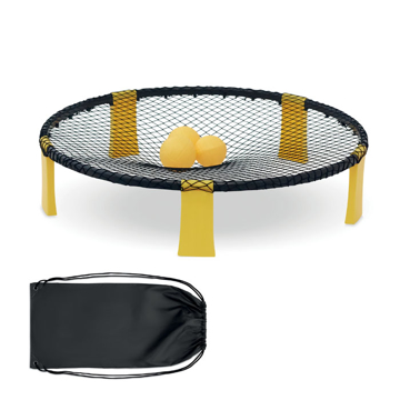 Round Net with Balls & Branded Carry Bag. 