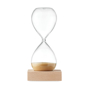 Wood and Glass Sand Timer