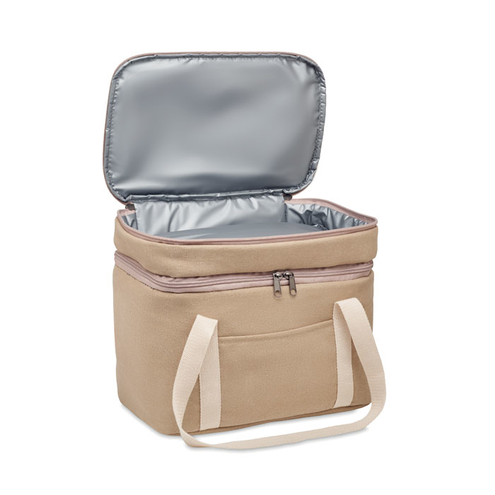 Washed cotton lunch box top compartment