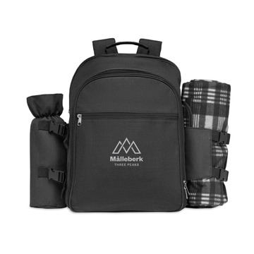 outdoor picnic backpack with print 