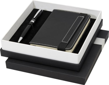 Ballpoint Pen and Notebook Gift Set open box