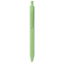 Green coloured wheat straw pen
