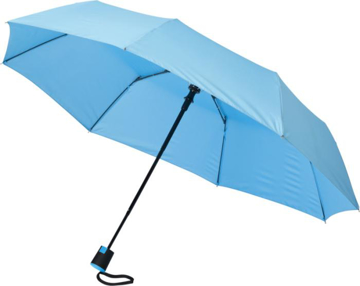 21" foldable auto open umbrella in process blue