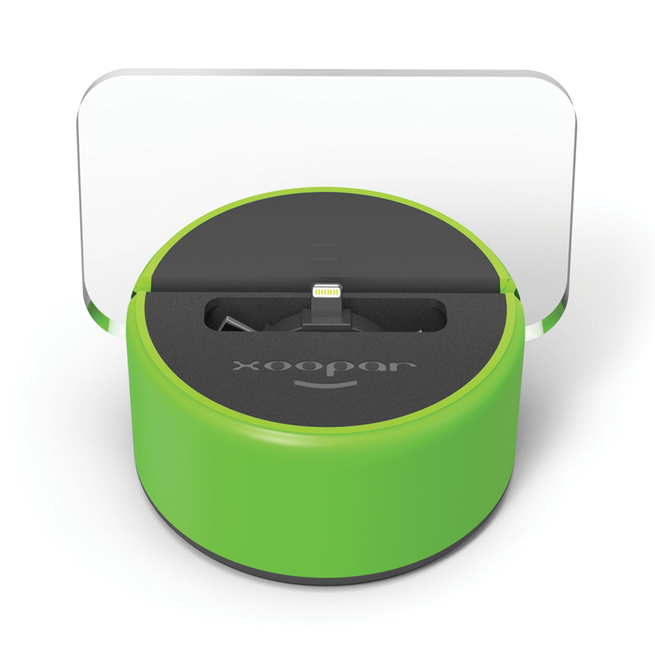 charging hub in green