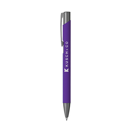 crosby soft touch pen in purple