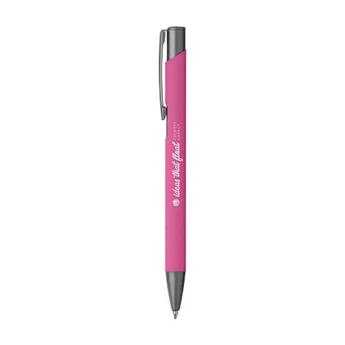 crosby soft touch pen in pink