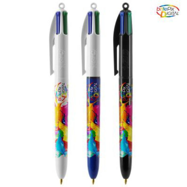 bic 4 colour pen with digital print