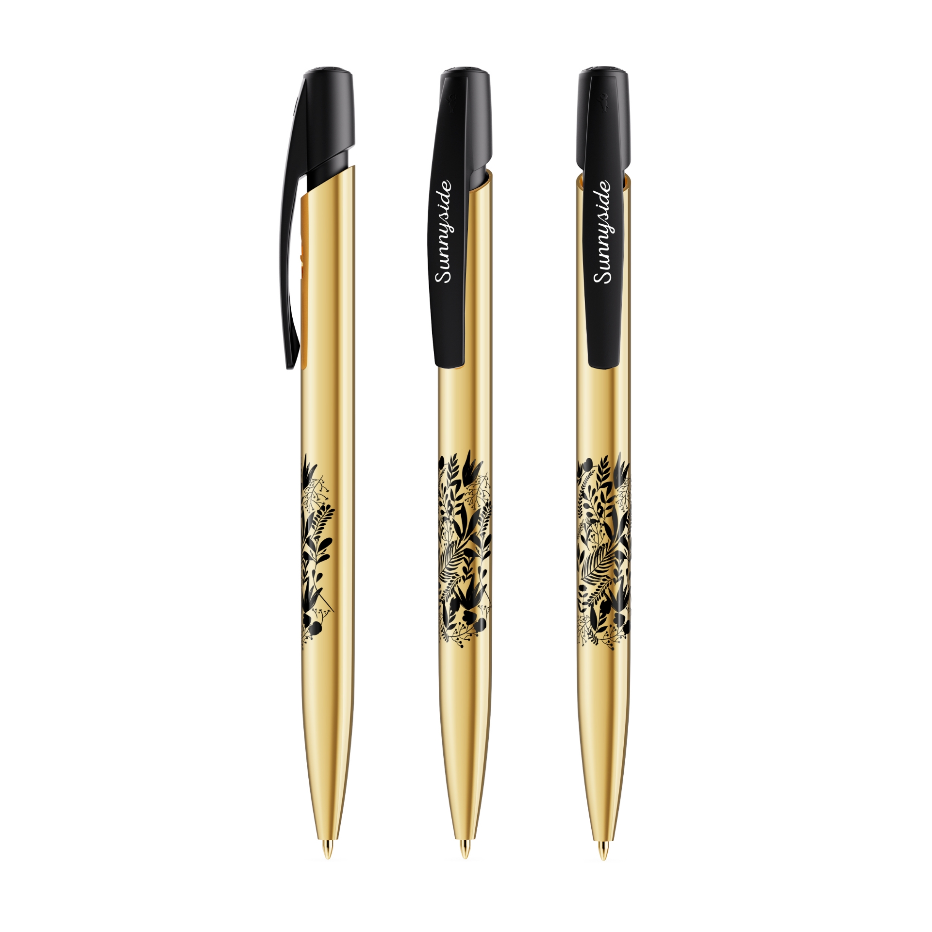 clic shine pen in gold