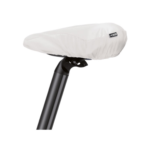 rpet bike seat cover in white