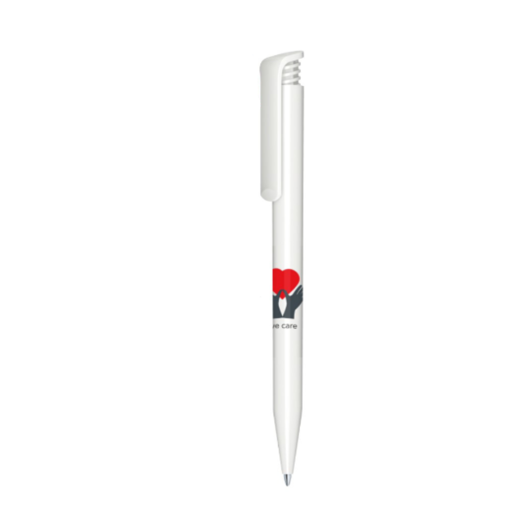 	SUPERHIT ANTIBAC pen in white