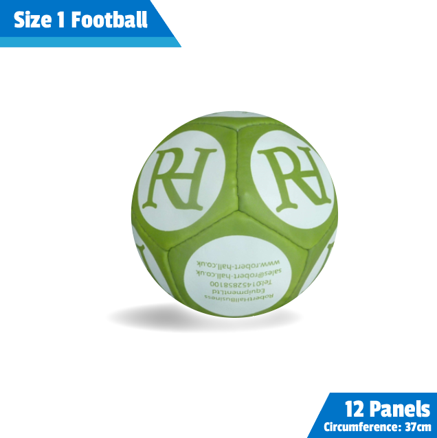 Size 1 football 12 panel