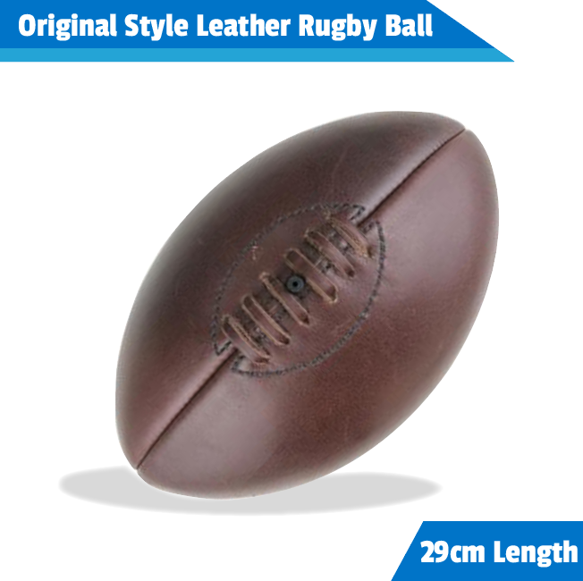 Genuine style Leather Vintage rugby ball