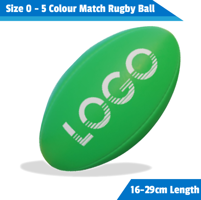 Pantone matched rugby ball