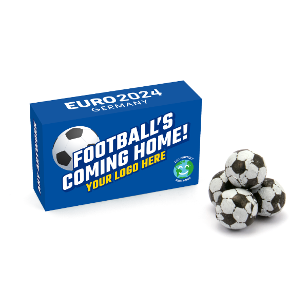 Euro chocolate football box