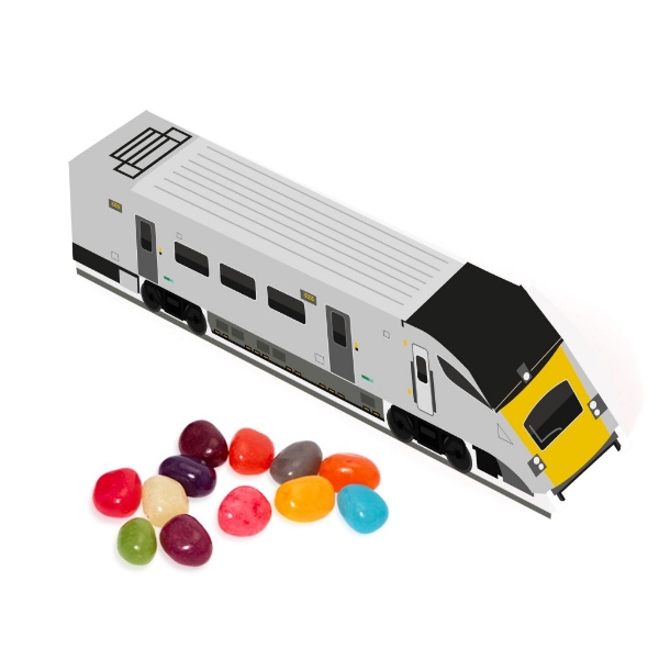 Eco Train Box with Jelly Beans