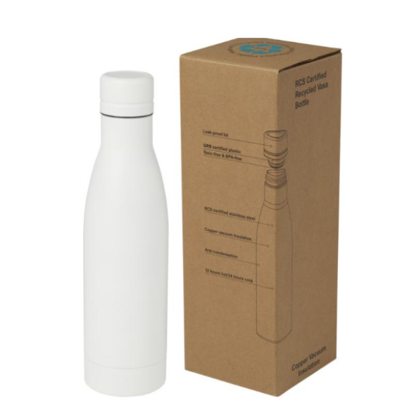 White vacuum bottle