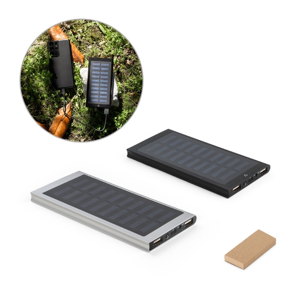 Recycled Aluminium Solar Power Bank