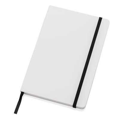 White recycled kraft and stonepaper notebook