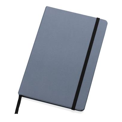 Blue recycled kraft and stonepaper notebook