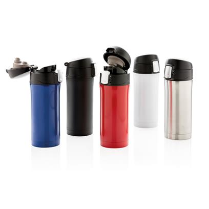 Recycled stainless steel easy lock vacuum mugs