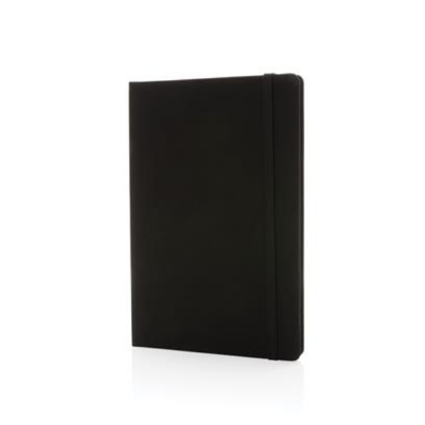 Black RPET A5 notebook