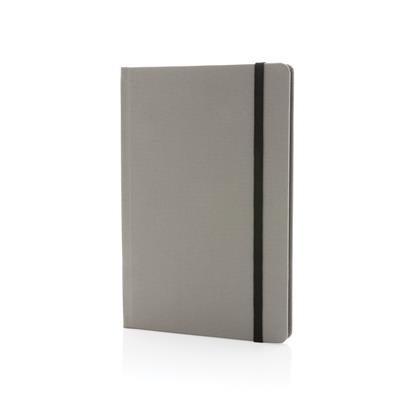 Grey RPET A5 notebook