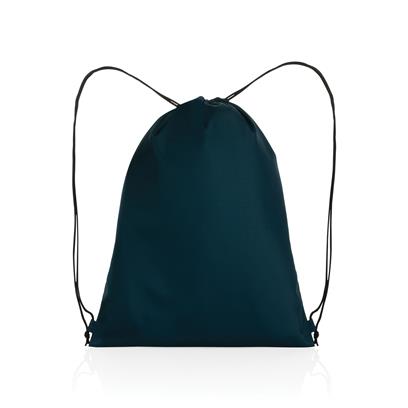 Navy RPET 190T drawstring bag