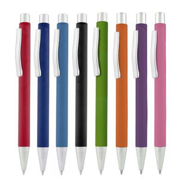 Travis Executive Push Action Metal Ball Pens