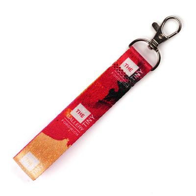 lanyard key ring with print