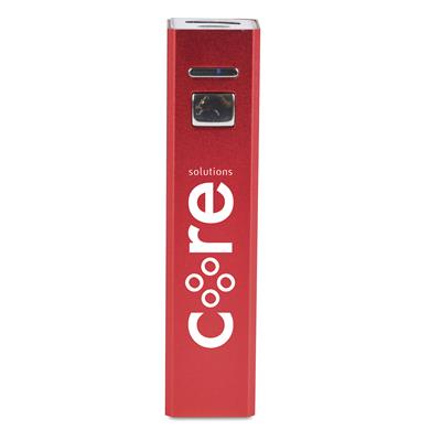 Cuboid Power Bank red