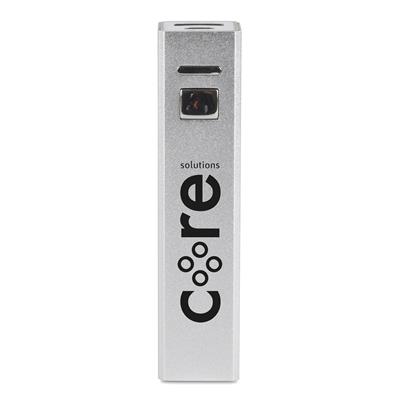 Cuboid Power Bank silver