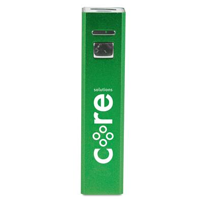 Cuboid Power Bank green