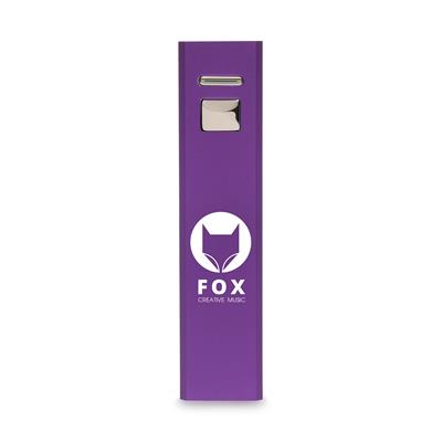 Cuboid Power Bank purple