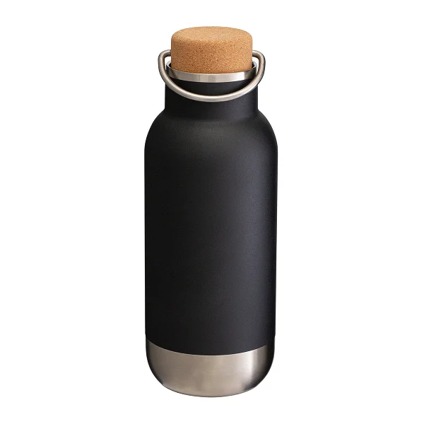 Black Thermo Drinking Bottle