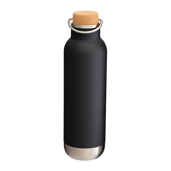 Black Thermo Drinking Bottle