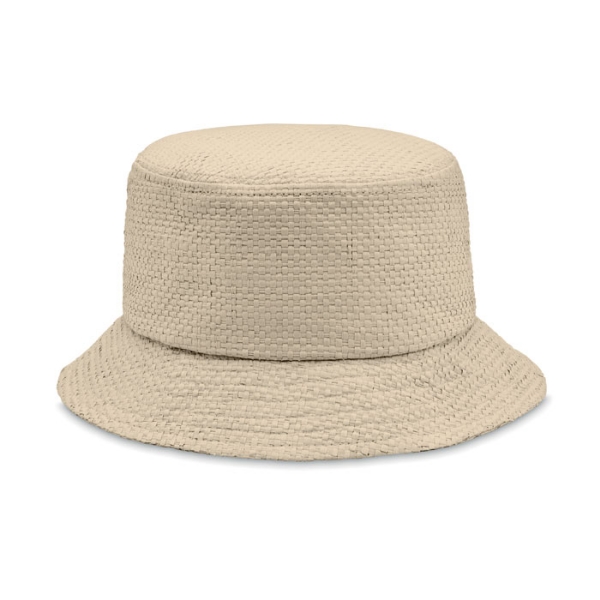 Paper Straw Bucket Hat