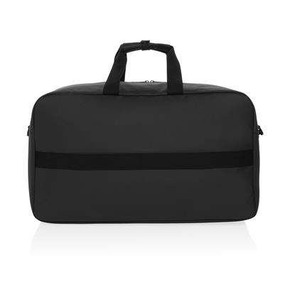 Black RPET weekend duffel