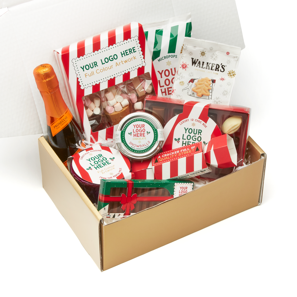 Winter Maxi Gift Box open