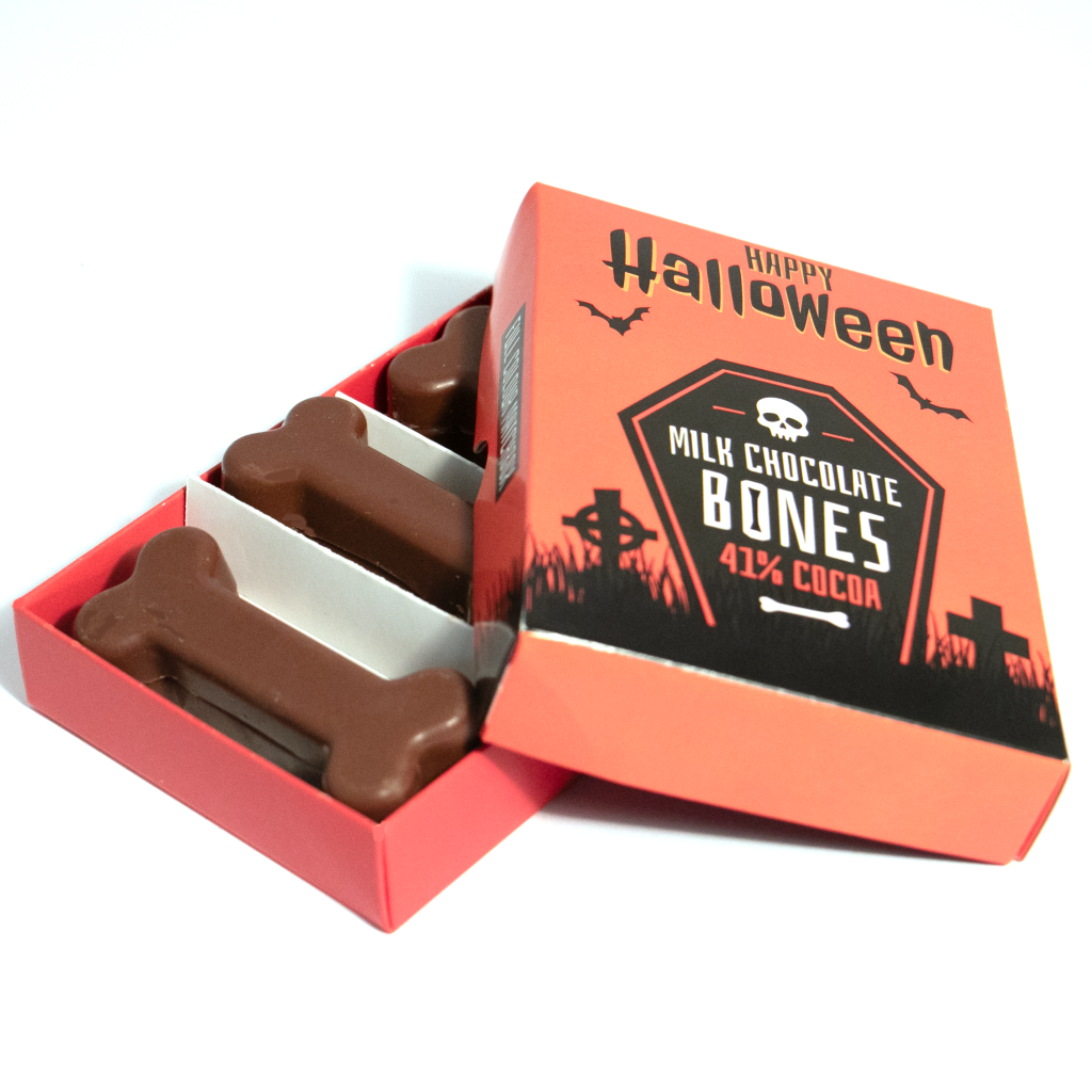 Milk Chocolate Shaped Bones In Box