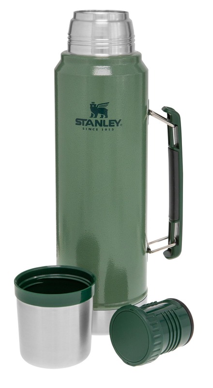 Forest Green Stanley Bottle 1 litre with components