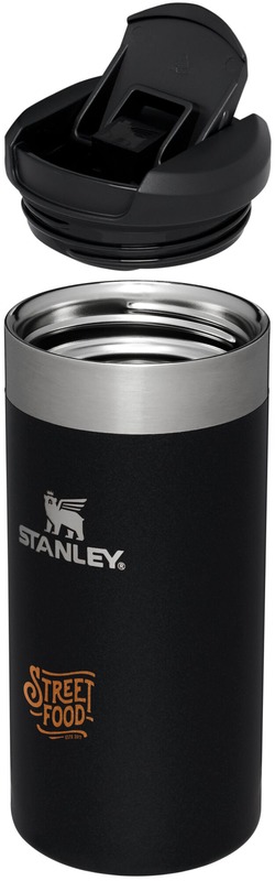 Stanley Aerolight Tumbler 350ml in Black with print