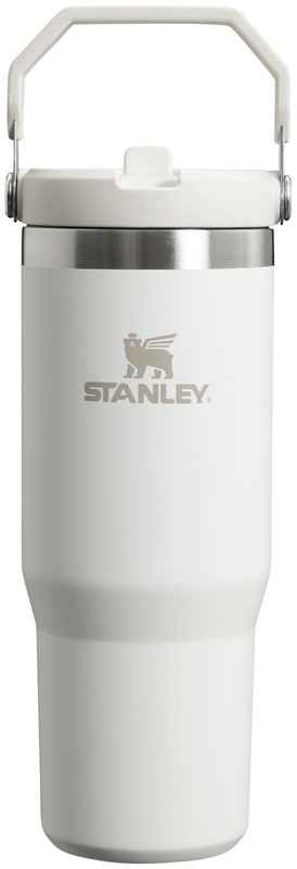 Stanley 890 ml IceFlow™ flip straw tumbler in White