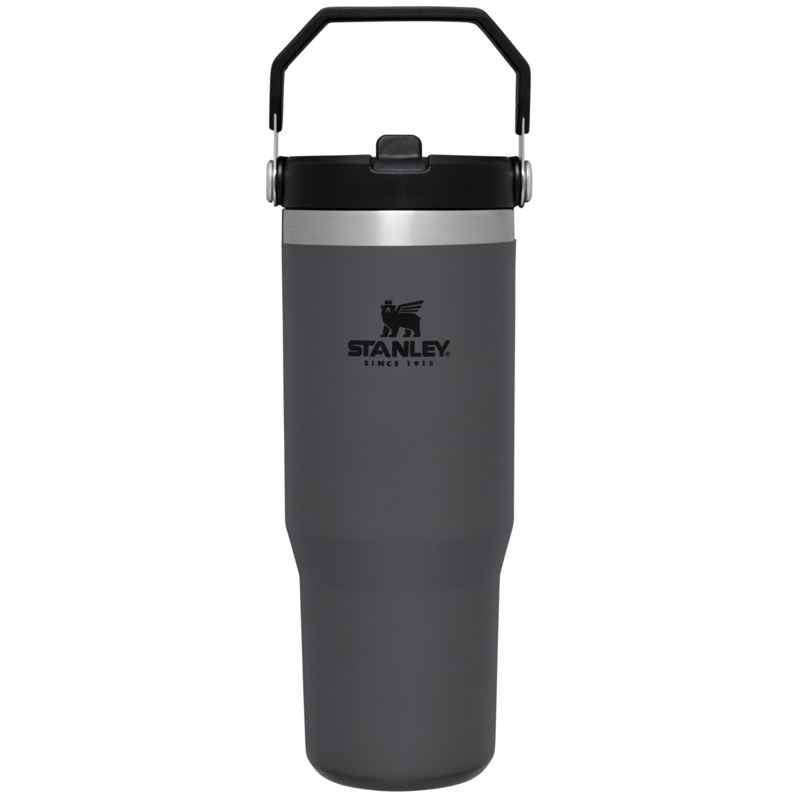 Stanley 890 ml IceFlow™ flip straw tumbler in Charcoal