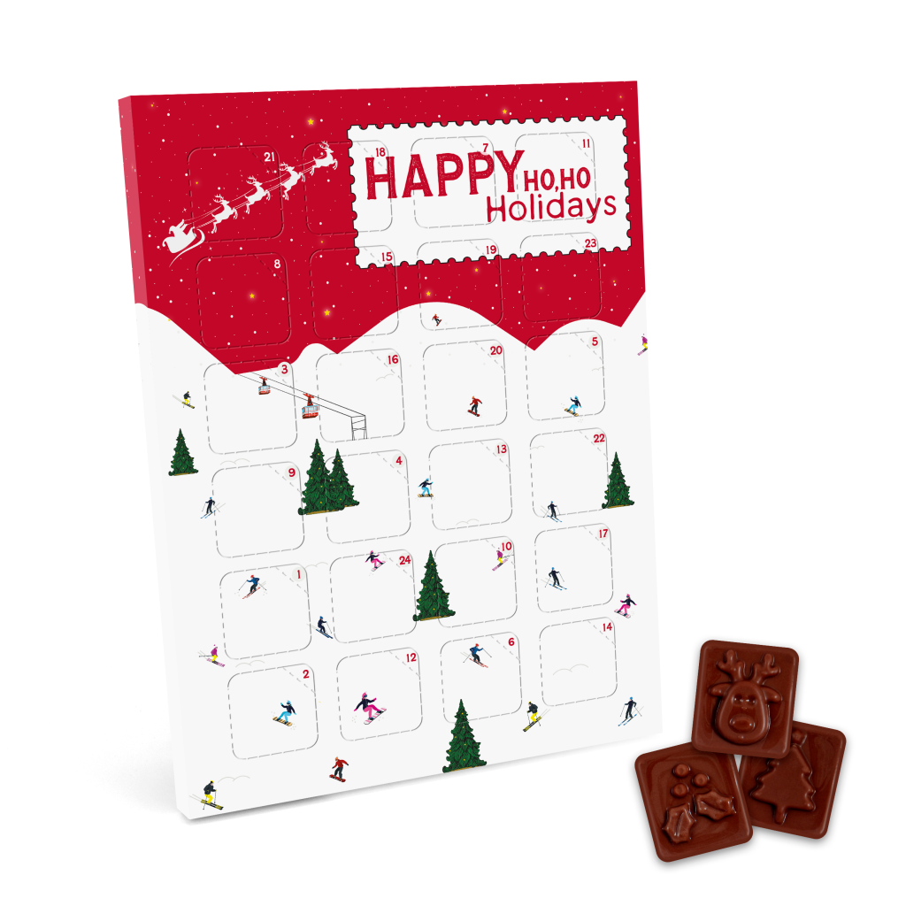 Maxi Advent Calendar with dark chocolate