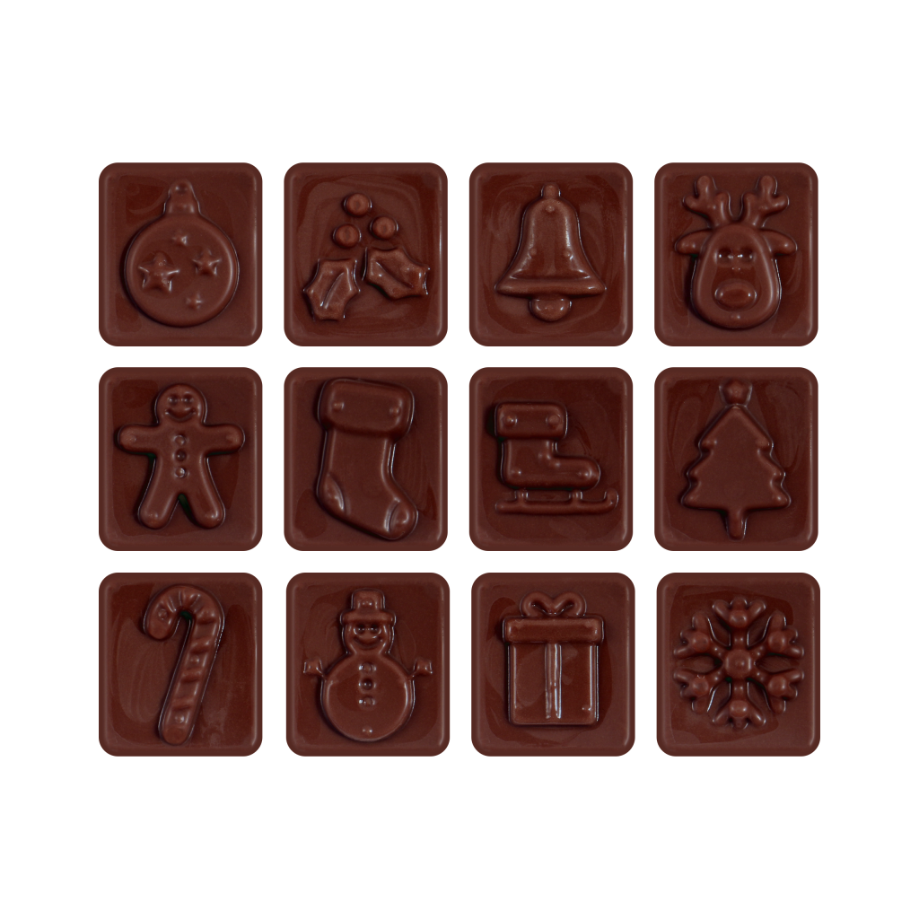 Maxi Advent Calendar with dark chocolate