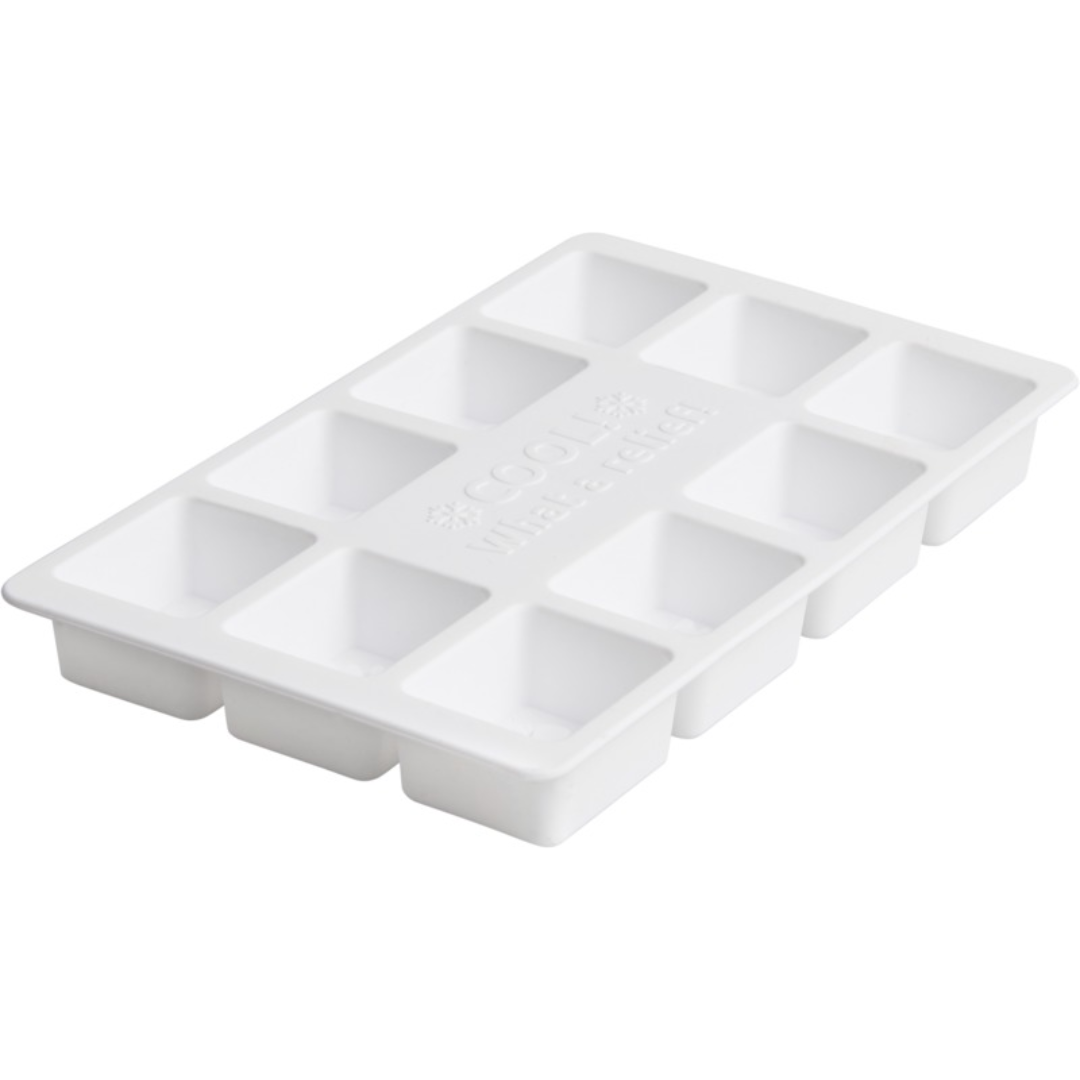 White coloured printed ice tray